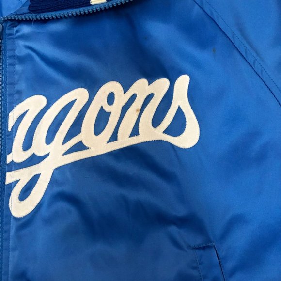 Descente - Chunichi Dragons vintage On-Field Bomber jacket (1986) NPB JAPAN Team - Picture 9 of 15